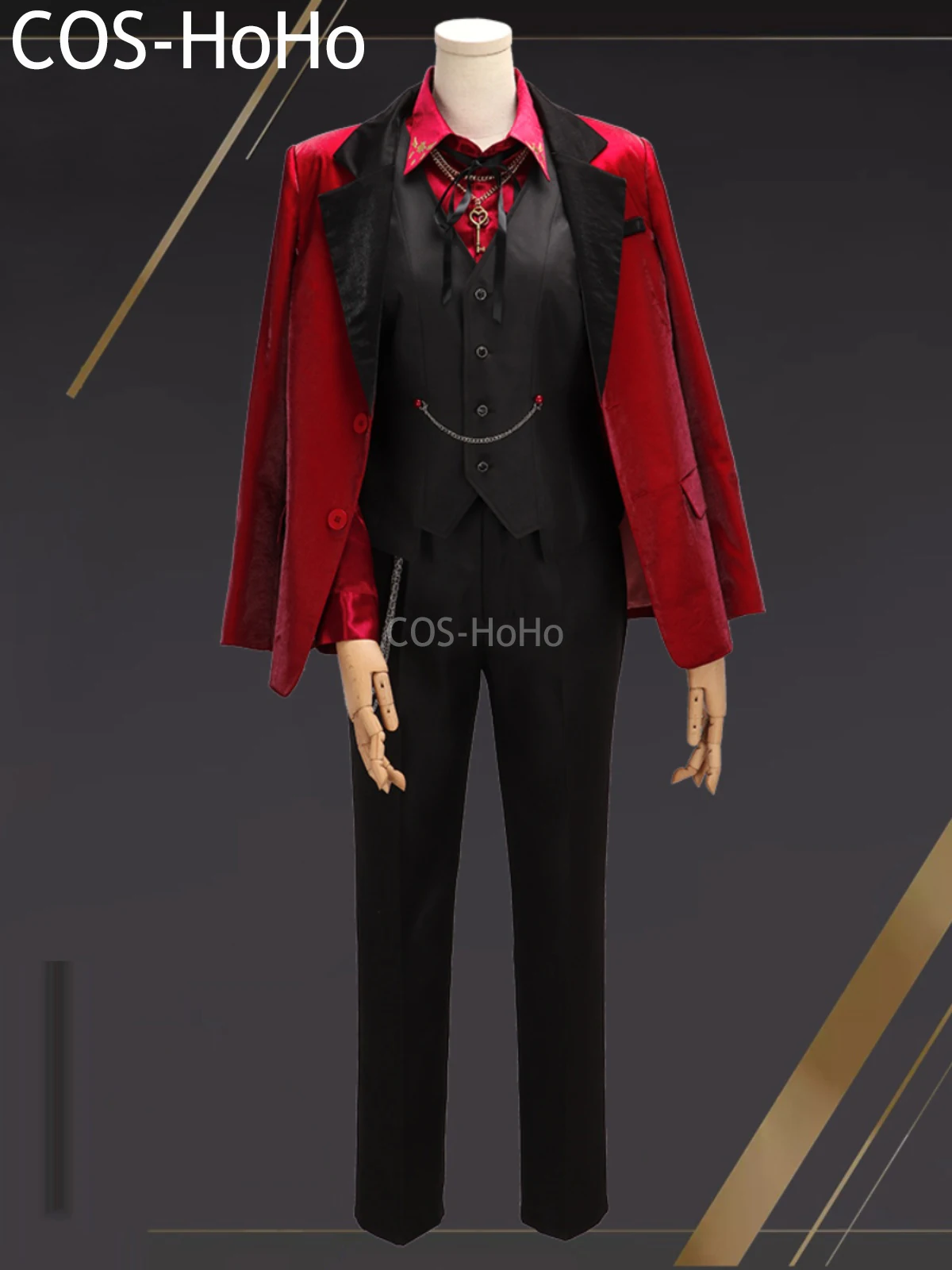 Traje de juego para fiesta de Halloween, traje de juego de rol, traje guapo, ropa nueva, COS-HoHo, Vtuber, Vtuber, Estia, 3 ° Aniversario