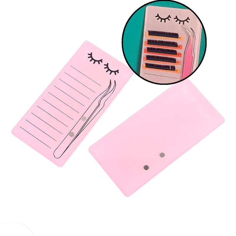 1pc Acrilico Novel Ciglia Tavolozza Titolare Tabellone Ciglia Con Design Magnetico Per Ciglia Pinzette di Stoccaggio Strumenti di Trucco