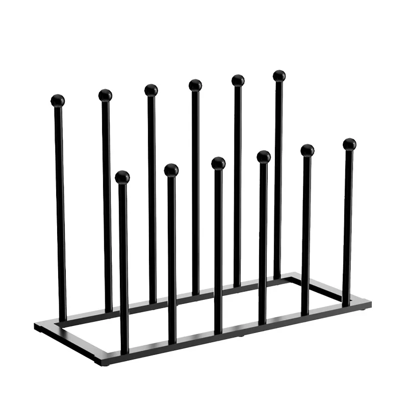 Cross-border Nordic long and short boot rack simple modern home storage shoe rack iron frame rain shoes water shoes horse