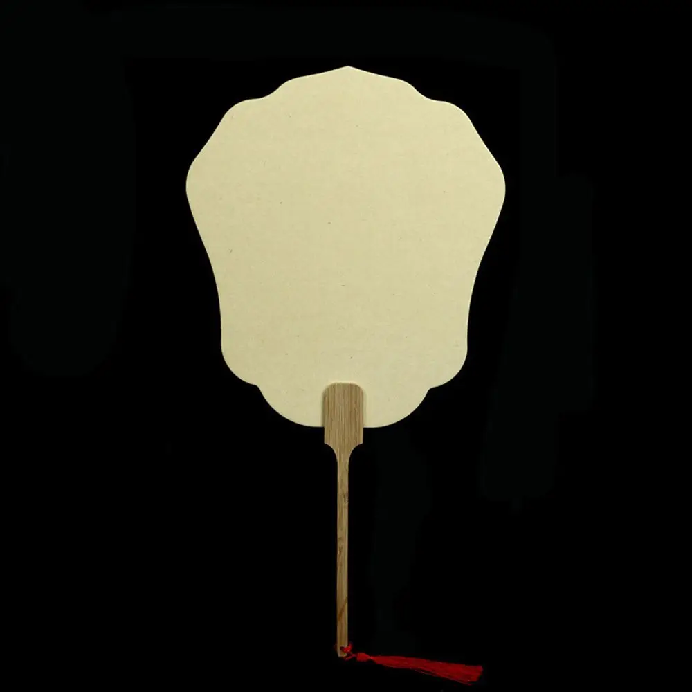 Chinese Style Xuan Paper Decorative Fans Art Hand Painting Summer DIY Home Decoration Desk Ornaments Hand Fan Group Fan