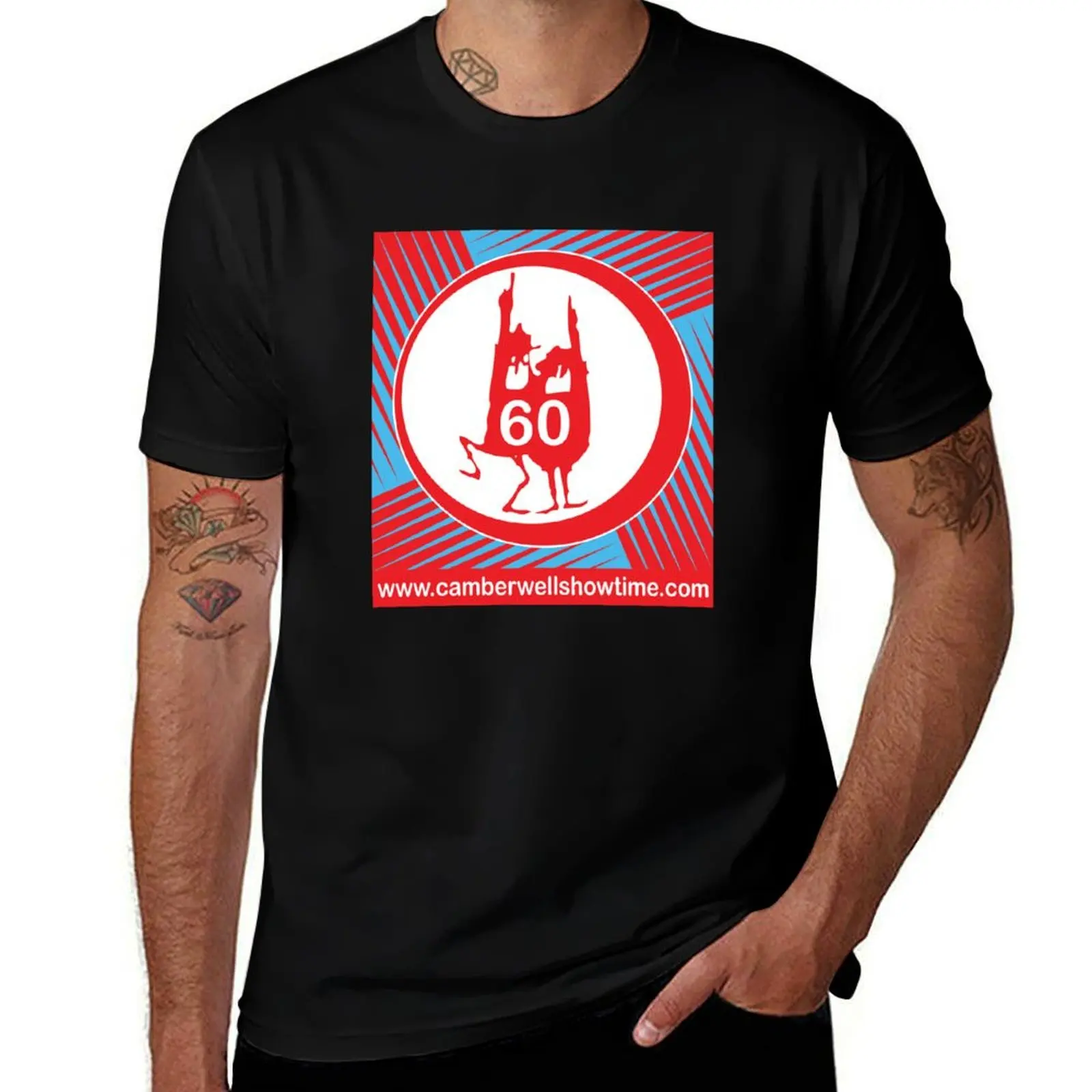Camberwell Showtime - 60 Years T-Shirt Breathable Lightweight Summer Top T-Shirt