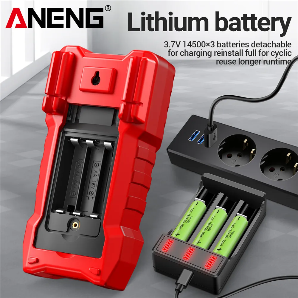Picture 4: 1000V High Voltage Insulation Resistance Tester PI DAR Meter ANENG MH17 Lithium Battery Multimeter Megohmmeter Auto Repair Tools
