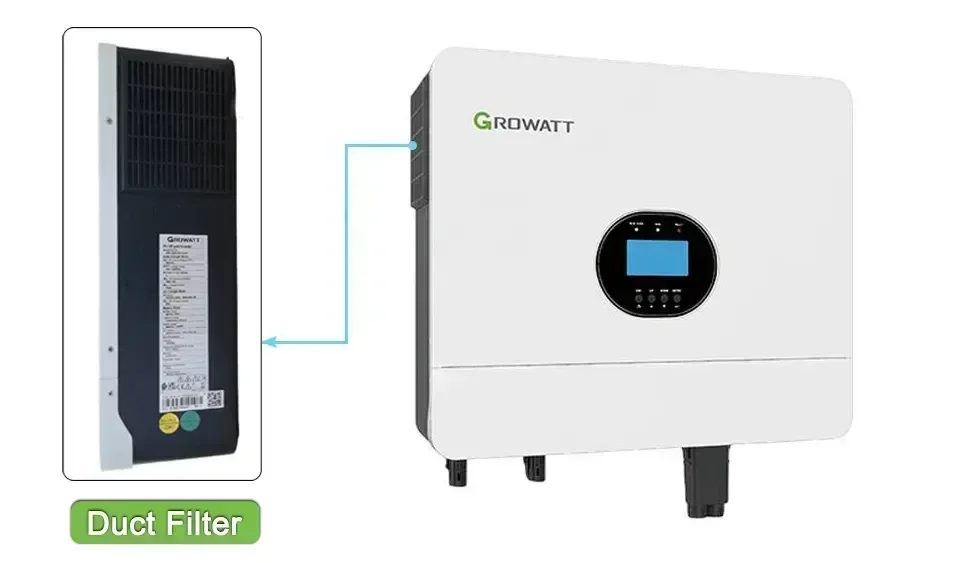 Growatt SPF 6000 ES PLUS (WIFI-F) Single Phase 48V Battery Voltage 500VDC Max PV Input