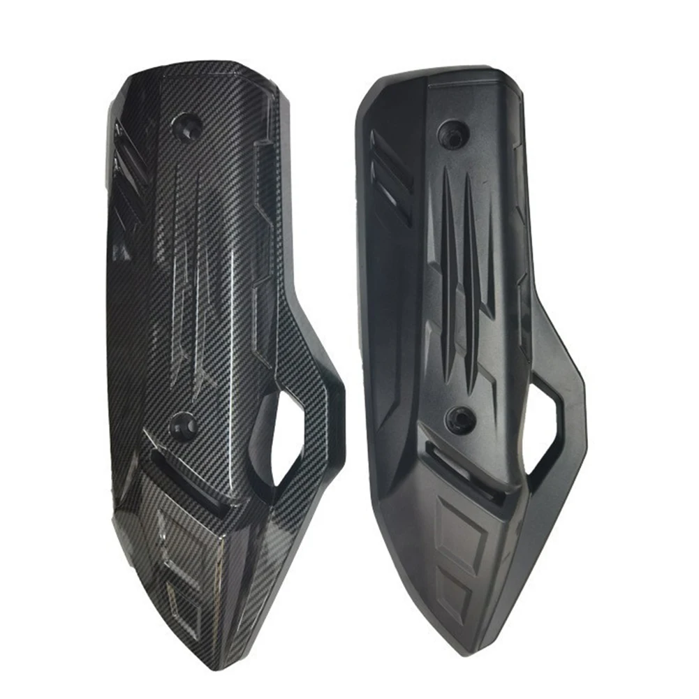 Uitlaatbescherming zoals afgebeeld Uitlaatpijpbeschermer Uitlaatbeschermer Directe installatie Gemaakt van ABS-kunststof