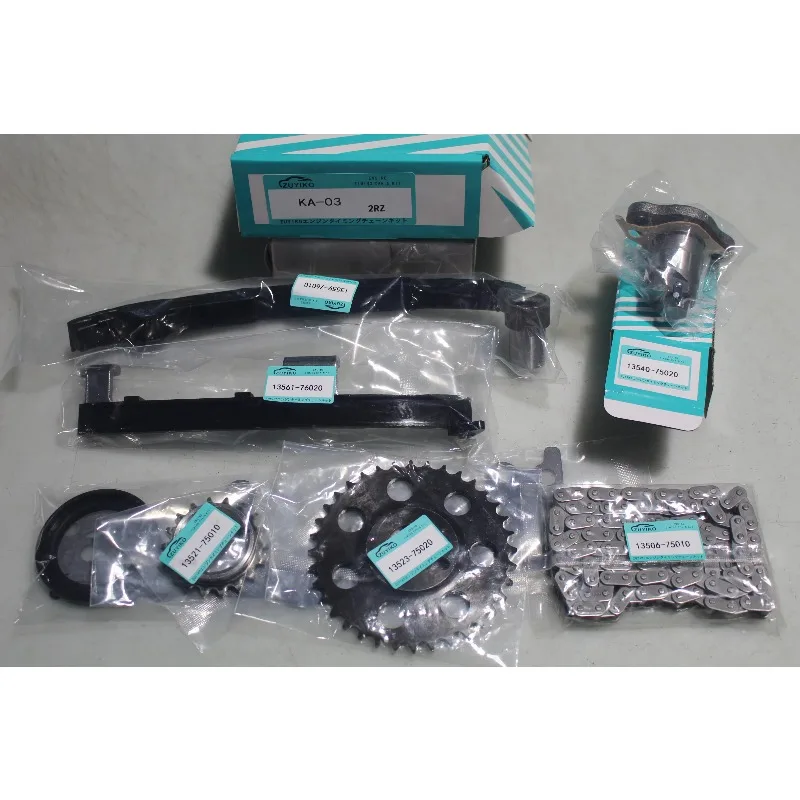 2rz Timing Chain Kit for toyota Hilux Hiace Dyna 2RZ-FE Engine 13506-75010 13540-75020 KA-03