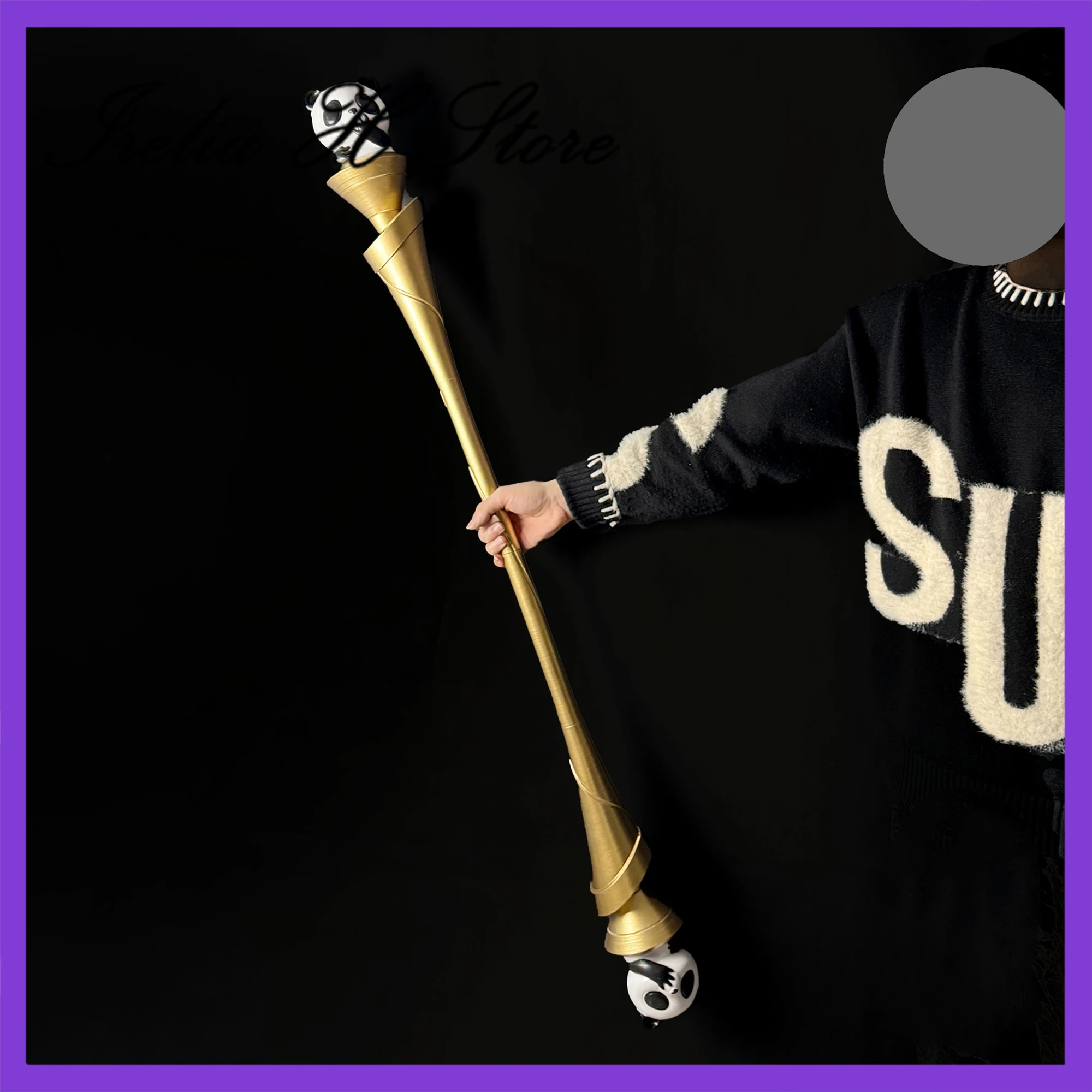 イレリア H ストア パンダ パル ラックス ワンド スタッフ コスプレ小道具 LOL