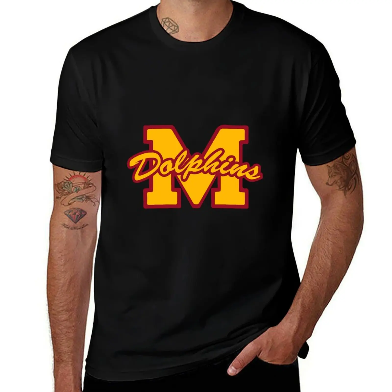 

Moordale Dolphins T-Shirt new edition man t shirt kawaii clothes mens clothes