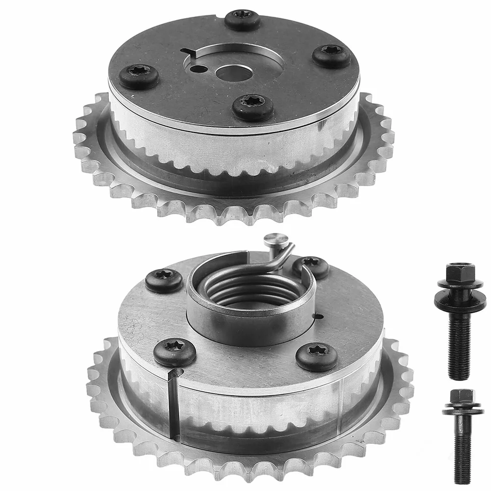 2x Intake Exhaust Camshaft Adjuster Gear For Toyota Camry RAV4 Venza Scion Tc 13050-36011 13050-0V010 13050-0V011 13050-36010