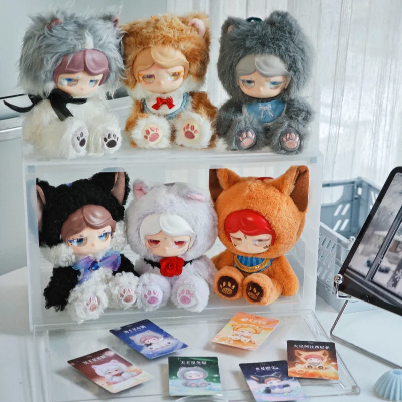 

Mo Cat Universe Series Vinyl Face Blind Box Trendy Cat Pendant Doll Cute Figure For Girls Birthday Gift Decorative Toy