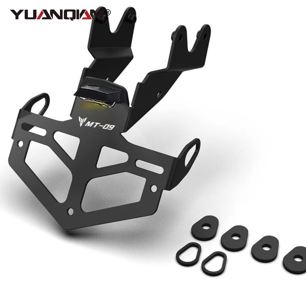 

MT09 2026 Motorcycle Accessories For Yamaha MT-09 MT09 SP 2024 2025 Tail Tidy Fender Eliminator kit License Plate Holder Bracket