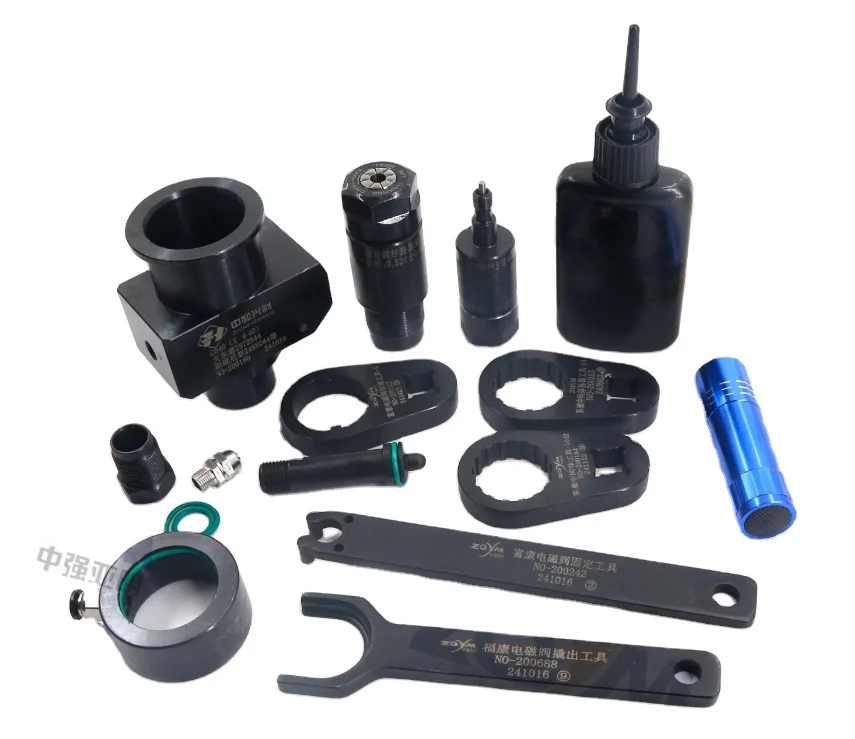 ZQYM โรงงานคอมมอนเรลหัวฉีดถอดและเครื่องมือวัดสําหรับ Cummins Scania XPI