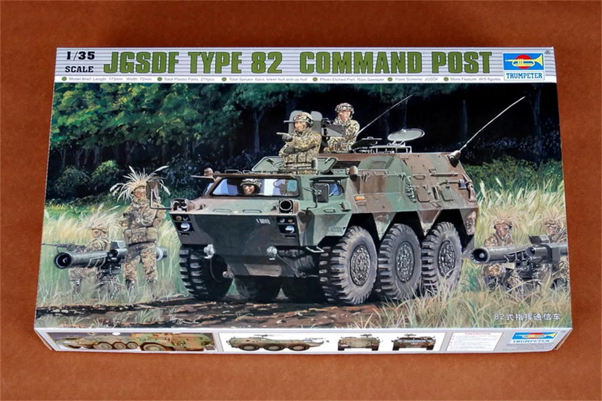 Trumpeter ΠΌΠ°ΡΡΡΠ°Π± 1/35, JGSDF TYPE 82, ΠΊΠΎΠΌΠ°Π½Π΄Π½ΡΠΉ ΠΏΠΎΡΡ, Π°Π²ΡΠΎΠΌΠΎΠ±ΠΈΠ»Ρ, Π²ΠΎΠ΅Π½Π½Π°Ρ ΠΏΠ»Π°ΡΡΠΈΠΊΠΎΠ²Π°Ρ ΠΌΠΎΠ΄Π΅Π»Ρ Π² ΡΠ±ΠΎΡΠ΅ # 00326 Trumpeter ΠΌΠ°ΡΡΡΠ°Π± 1/35, JGSDF TYPE 82, ΠΊΠΎΠΌΠ°Π½Π΄Π½ΡΠΉ ΠΏΠΎΡΡ, Π°Π²ΡΠΎΠΌΠΎΠ±ΠΈΠ»Ρ, Π²ΠΎΠ΅Π½Π½Π°Ρ ΠΏΠ»Π°ΡΡΠΈΠΊΠΎΠ²Π°Ρ ΠΌΠΎΠ΄Π΅Π»Ρ Π² ΡΠ±ΠΎΡΠ΅ # 00326