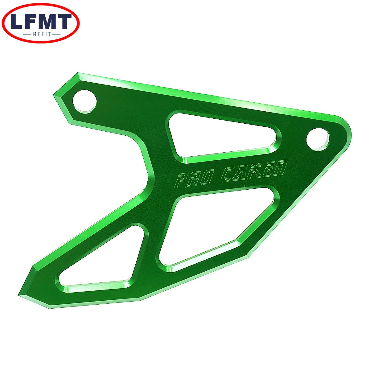 لكاواساكي KX250F450F 250F دراجة نارية الفرامل الخلفية الفرجار قرص فرامل الحرس حامي غطاء KLX450R KLX 450R 2006-2018 موتوكروس #5