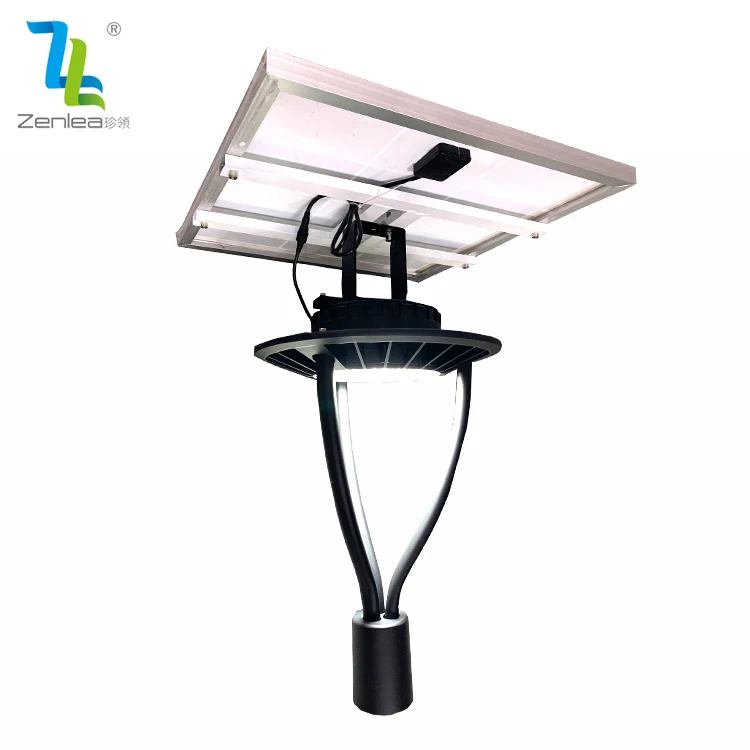 High lumen ip65 waterproof outdoor decorative smd 100w 150w solar led garden lamp