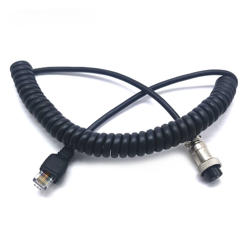 MH-31B8 Handheld Microphone Mic Speaker 8Pin Cable for YAESU FT-847 FT-920 FT-950 FT2000 FT-DX5000 FT-DX9000 BAOFENG Accessories