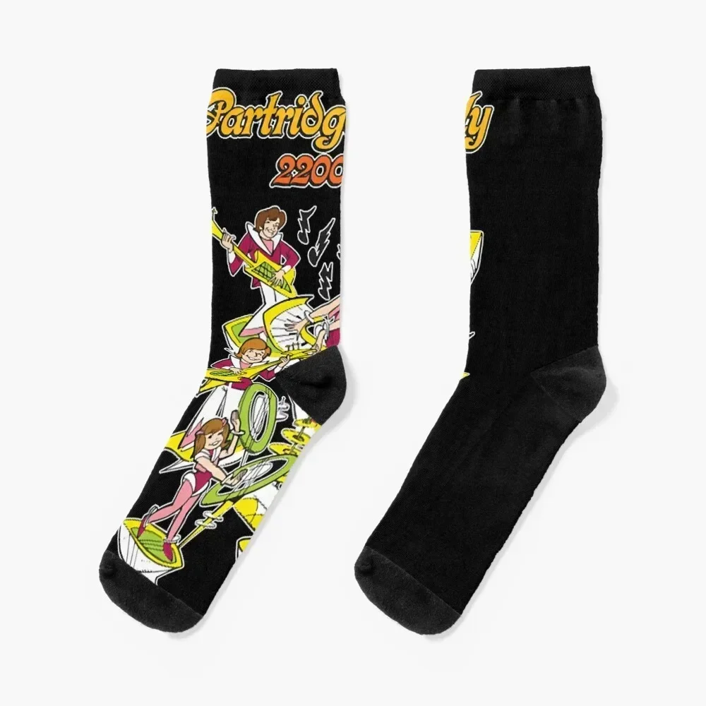 Partridge Family 2200 A.D. - Dark Socks valentine gift ideas Christmas Man Socks Women's