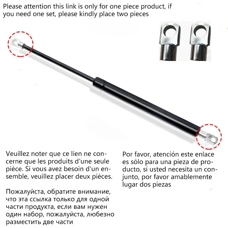 1 pz 200N/45LB 150-350mm puntoni a Gas con occhi in acciaio estremità ammortizzatori molla a Gas ascensore supporta cerniera armadio imbottito