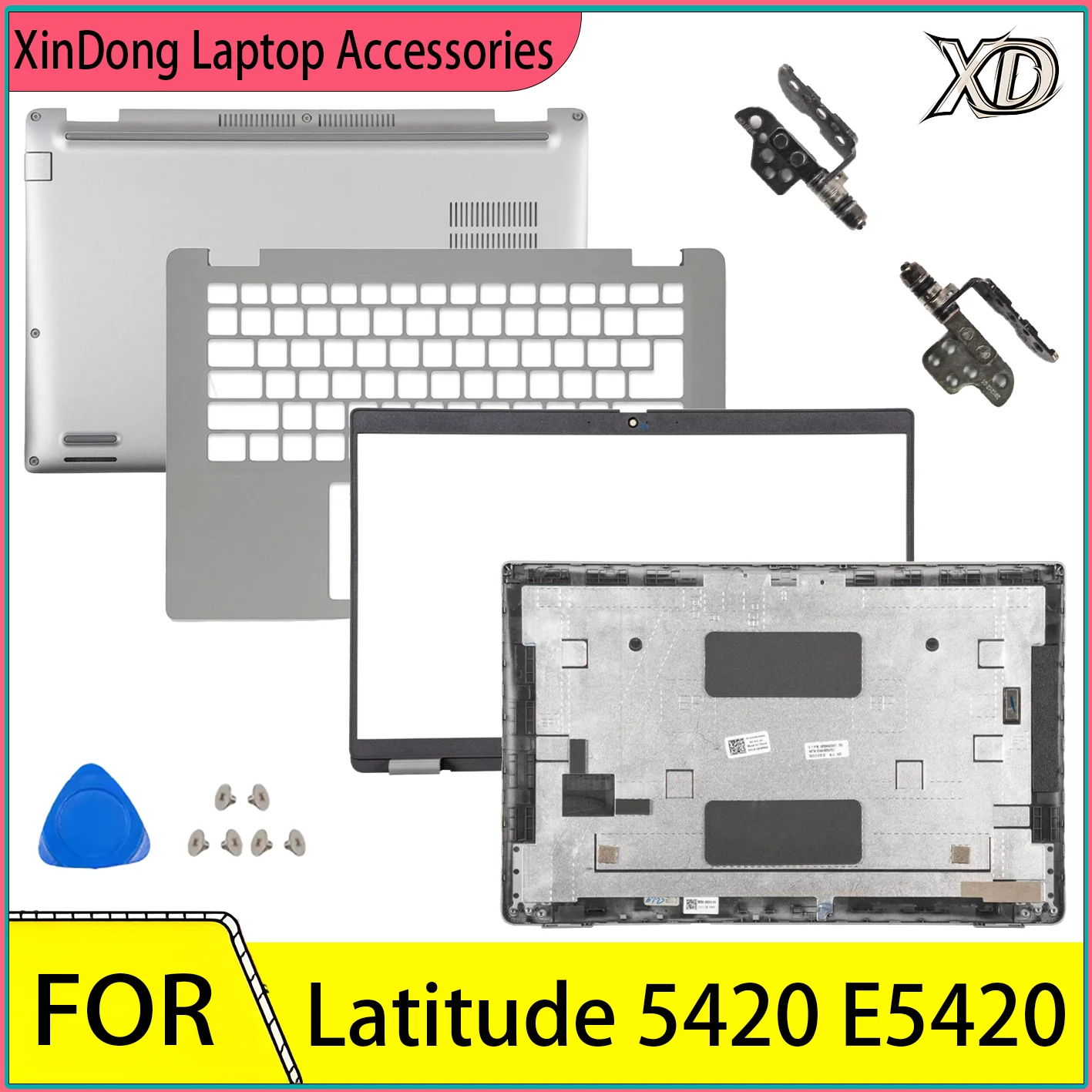 New Laptop Shell For Latitude 5420 E5420 LCD Back Cover /Front Bezel Cover /Upper Case Palmrest Cover/Bottom/Hinges 14in