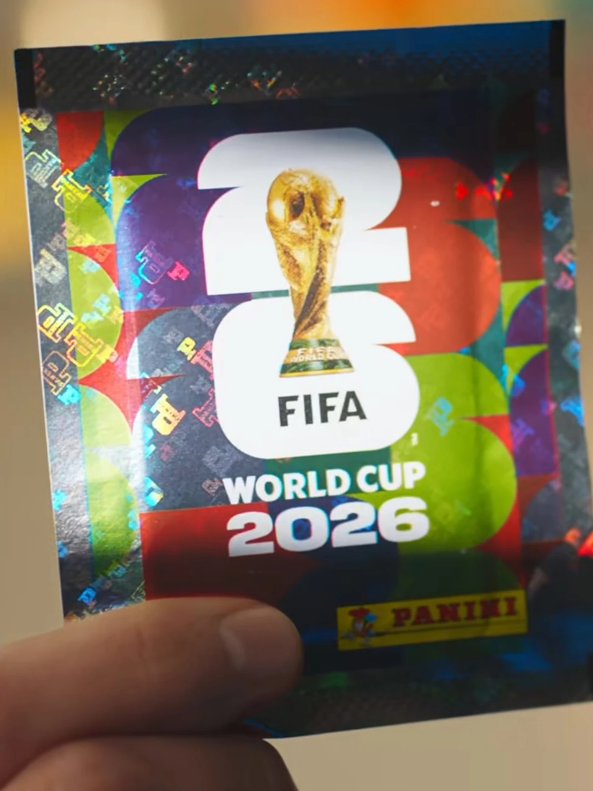 Genuine &2026 FIFA World Cup Panini Original Stickers，International Version Rare Collection Football Fan Souvenir Present Gifts