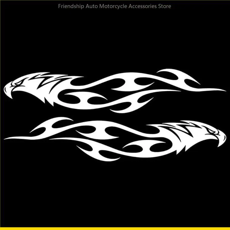 Szch Flame Sticker Cool Auto Styling Universal Fits Motorcycle Car Pet Rótulo