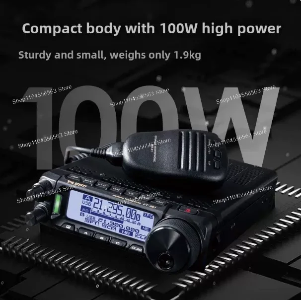 FT-891 HF/50MHz all-mode portable transceiver 100W shortwave radio station