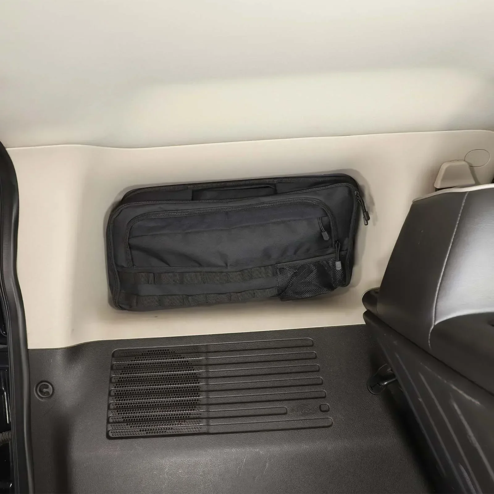 For Hummer H3 2005-2009 Car Trunk Side Window Bag Oxford Cloth Suction-mounted Storage Bag on The Left Interior Accessories