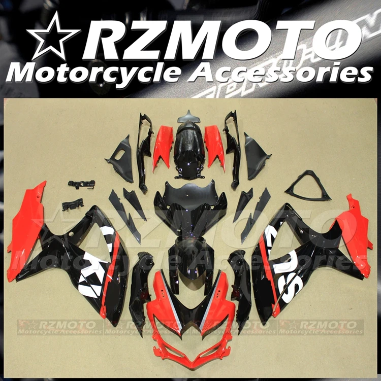 

RZMOTO, новая пластиковая инъекция, искусственная Обложка для SUZUKI SXR600 750 K8 08 09 10 #121201