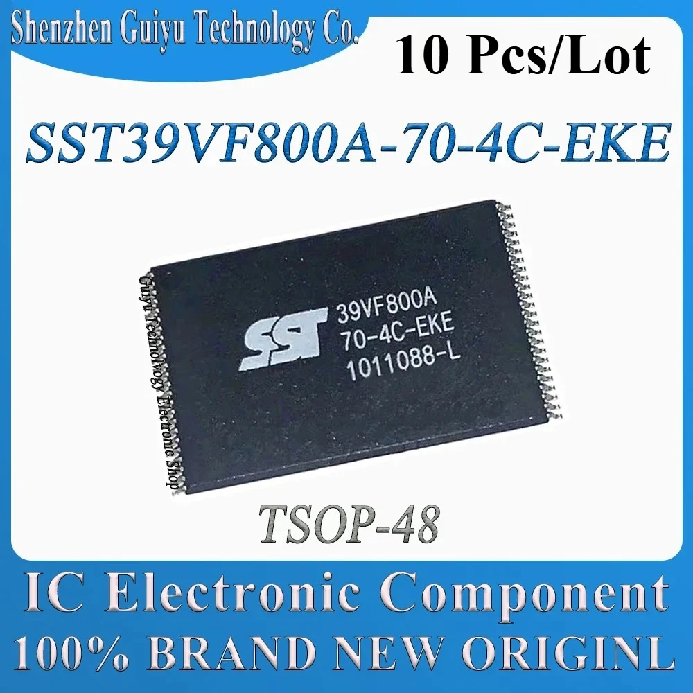 

10 шт./лот SST39VF800A-70-4C-EKE SST39VF800A-70-4C SST39VF800A-70 SST39VF800A 39VF800A SST39VF800 SST39VF SST39 SST TSOP-48 IC