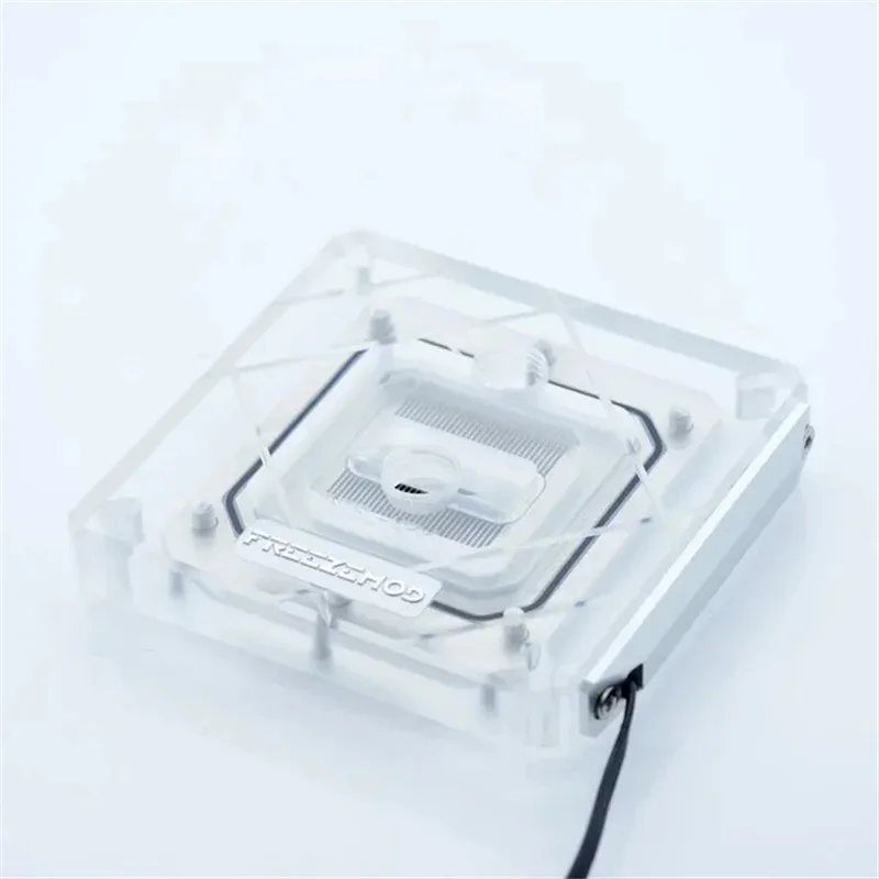 Imagem -05 - Cpu Water Cooler Block Intel1150 1151 2011 1366 Processador Cpu 5v Argb 12v Rgb Syncintel-xpm Frzzezmod1700