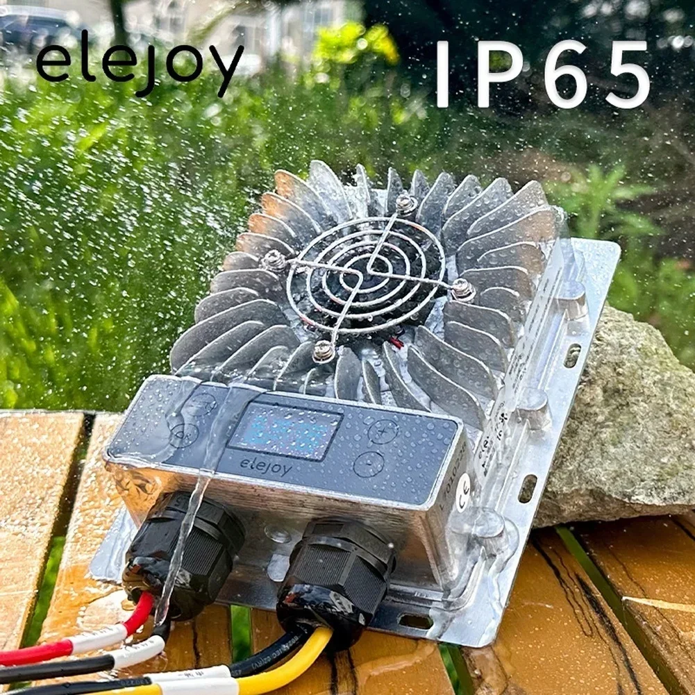 Solar Charging Controller 600W FOR M PPT SOLAR Charge Controller Adjustable Voltage 10-30V LCD Display Electrical Equipment Tool