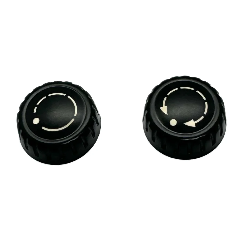 PCM Radio Replacement Knob Set Fit For Porsche 911 997 / Cayman Boxster 987 Part Number 99764220100A05 99764220200A05