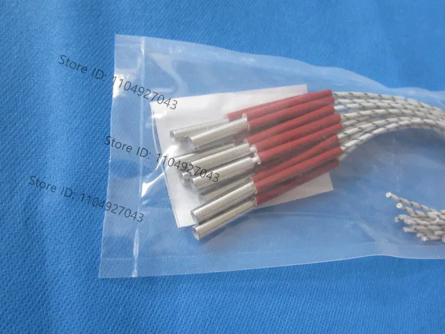 

Для [Высокое качество] Импортная электрическая нагревательная трубка с одной головкой 6*27 мм 220 В 100 Вт нагревательный стержень, уплотнительная машина, нагревательный стержень, прочный