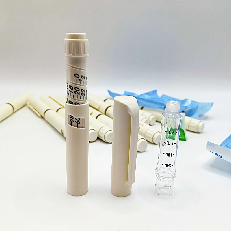 ChiJiaoDr Disposable Injection Pen  Spinning Syringe  Adjustable Pressure Injection Pen  Insulin Injection Pen  10 Pieces