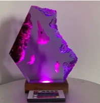 Creative Space Rocket Resin Epoxy Sculpture of The Milky Way Astronaut-themed High-end Home Decoration Gift