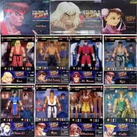Jada Toys Ultra Street Fighter II M.Bison Dhalsim Violent Ken RYU Guile 6\