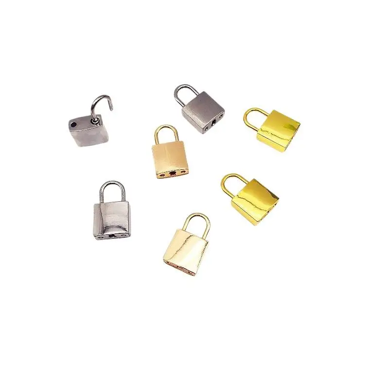 1 Stück Metall-Taschenverschluss, quadratisches Vorhängeschloss, Verschlussriegel, Gepäckschloss, Verschluss für DIY-Taschen, Handtaschen, Hardware, dekorative Accessoires – Detail 6