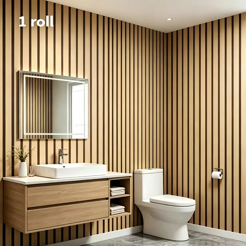 Self-Adhesive Wallpaper for Balcony Grilles Suitable for Living Rooms Decoration and Renovation Waterproof Wallpaper
