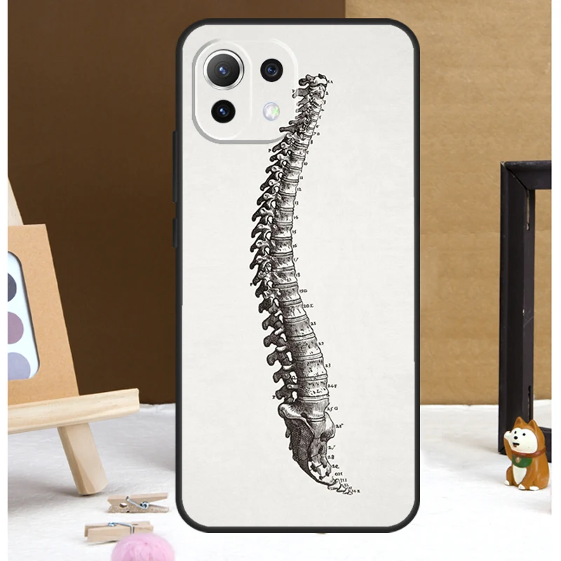 Medical Human Anatomy Case For POCO X6 Pro M6 X3 X4 X5 F3 F5 M5s Xiaomi 13 14 Ultra 12 Lite 11T 12T 13T Pro Cover