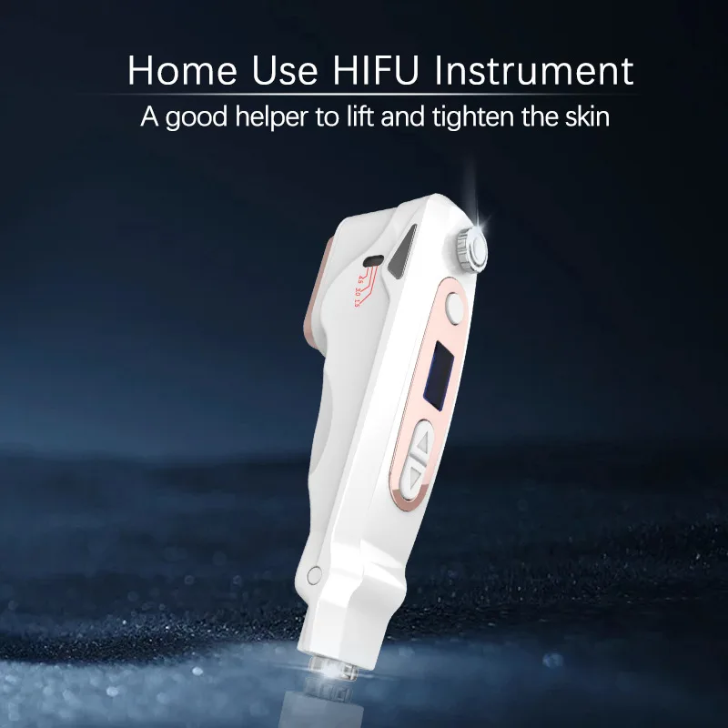 Professional Mini HIFU Facial Rejuvenation Anti Aging Wrinkle Beauty Machine Ultrasonic Skin Care SPA Salon Home Use For Women