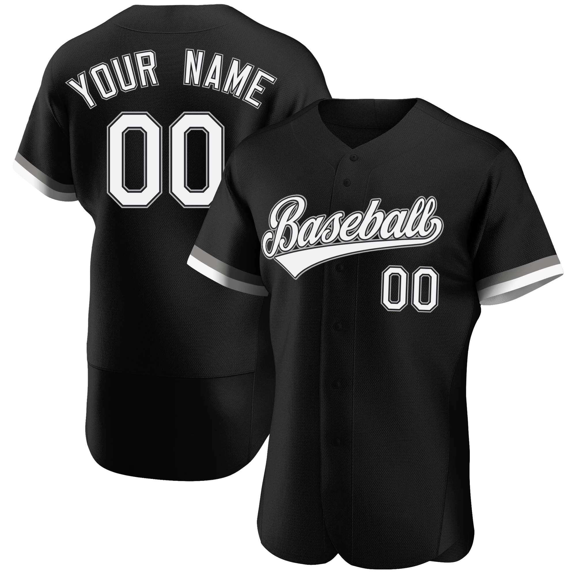 

Custom Baseball Jersey Full Sublimated Team Name/Numbers Button-Down Athletic Uniform for Men/Kids Outdoors Playing Party/Game