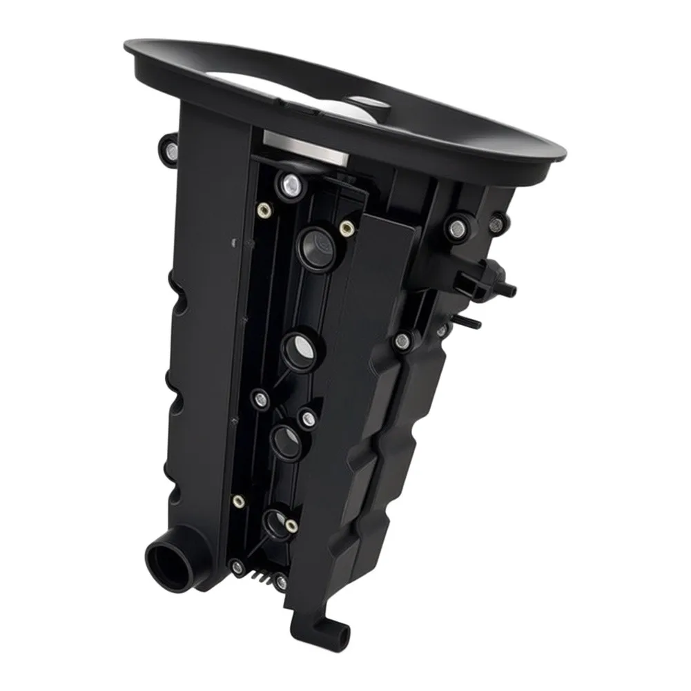 For Chevrolet For Aveo 1.6L Engine Valve Cover L4 DOHC Petrol for 2004 2005 Hatchback and Sedan Black 96473698