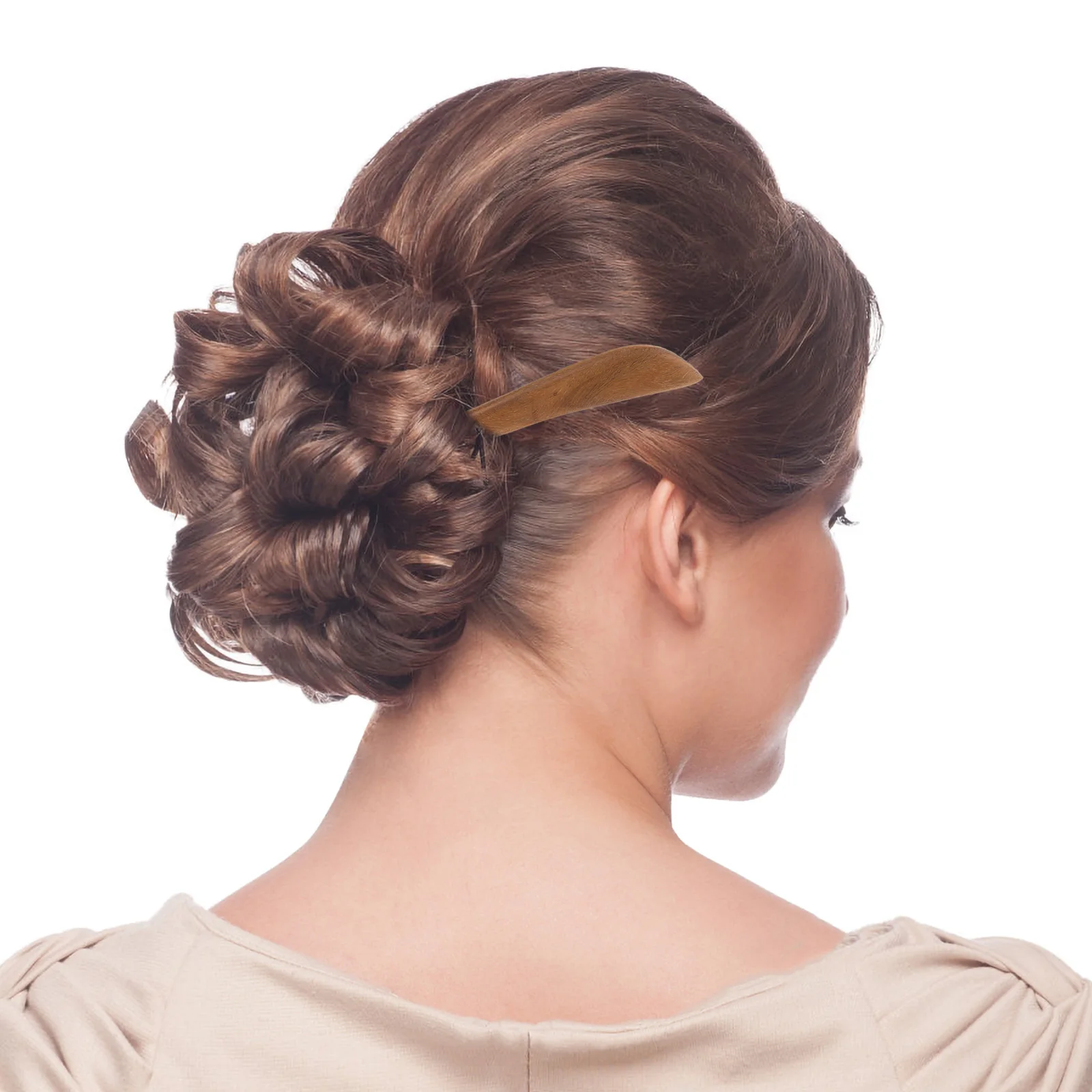 

2 Pcs Wooden Hairpin Sticks Vintage Decorative Chopstick Accessories for Women Long Lasting Use Stable Fixing Hairstyles
