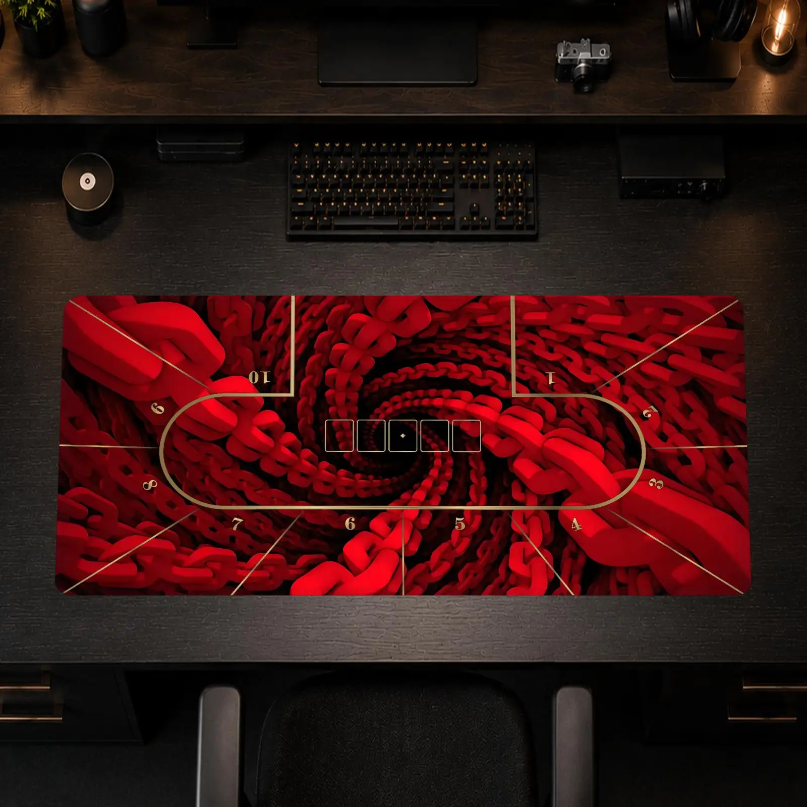 Cool Moscow Poker Mouse Pad Gaming office Non-slip Desk Mat Diy Mousepad Large Game Keyboard overlock