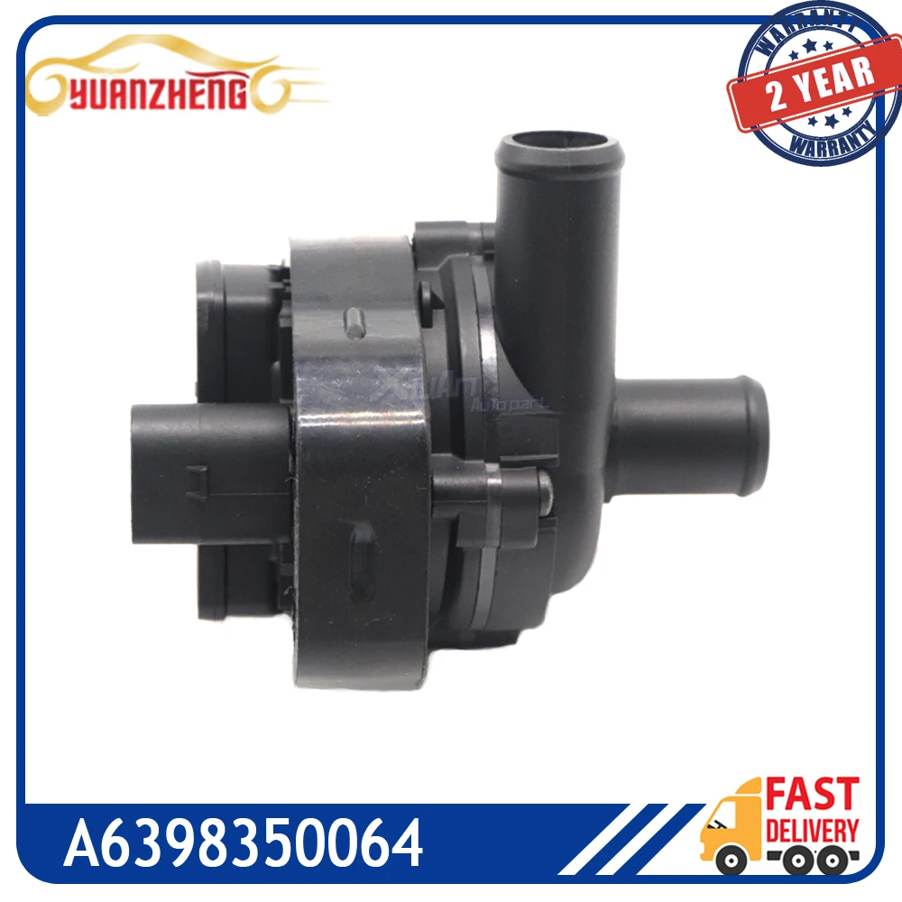 새로운 A 6398350064   메르세데스-벤츠 W211 W212 W213 W169 W204 W251 W222 W447 Sprinter Vito 용 엔진 냉각수 보조 워터 펌프