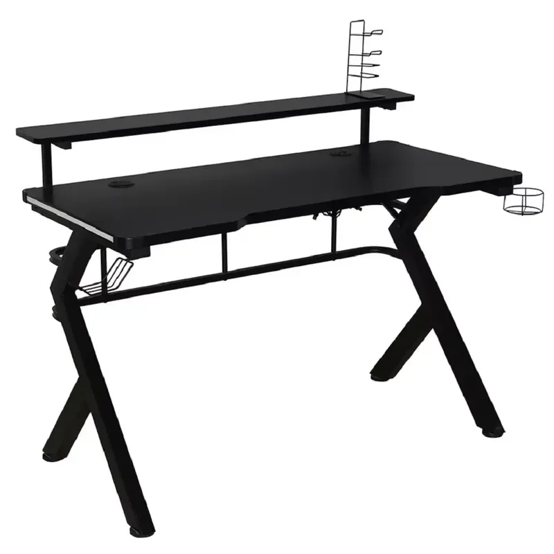 Modern Metal Computer Desk Gaming Table for Home Office PC Workstation Ergonomic Game Player Desk Furniture