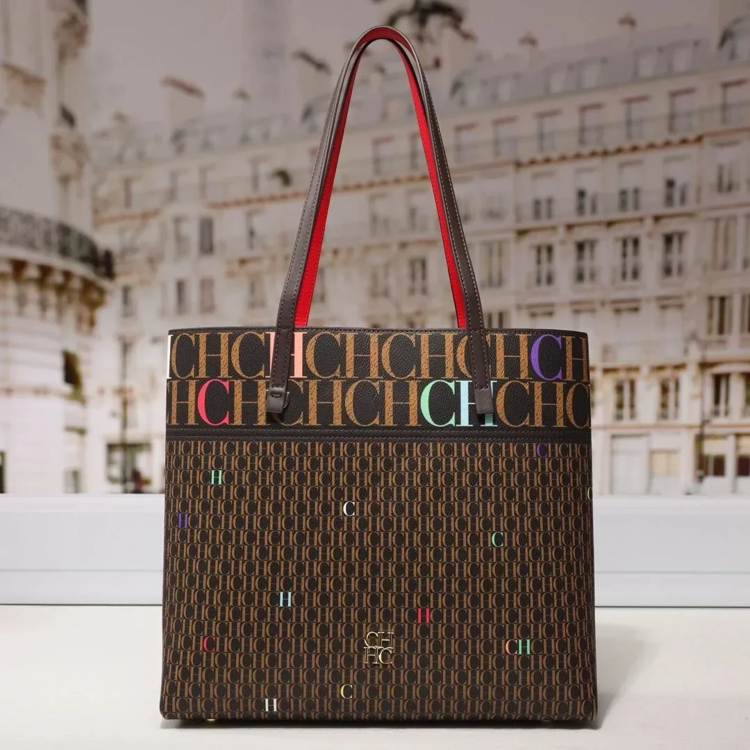 

Simple Vintage Fashionable Handbag For Women With Letter Logo Crossbody Trendy Design Paris Fashion Large Capacity