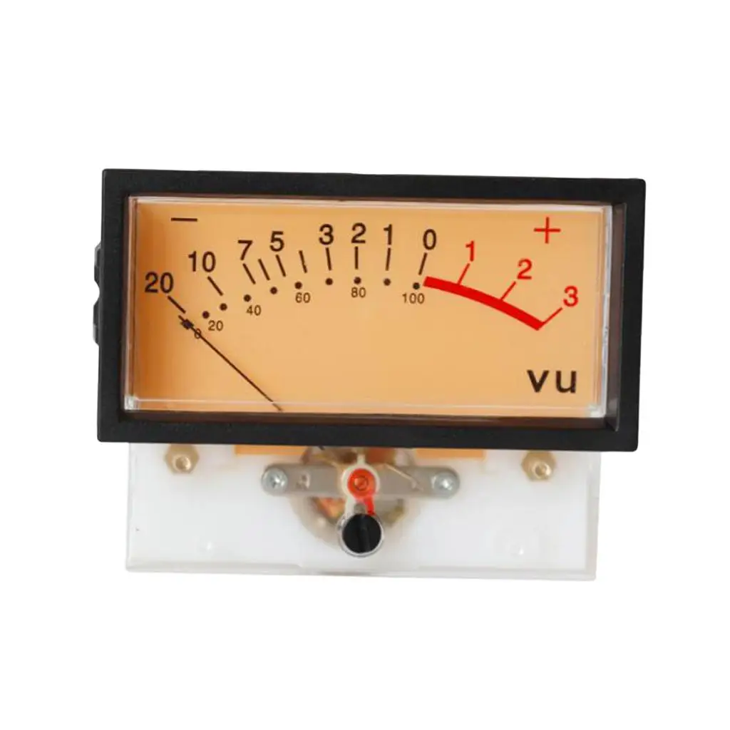 

Analog VU Meter Panel Kit Dual Display LED Meter ABS Plastic Frame for Power Meter 220V Applications