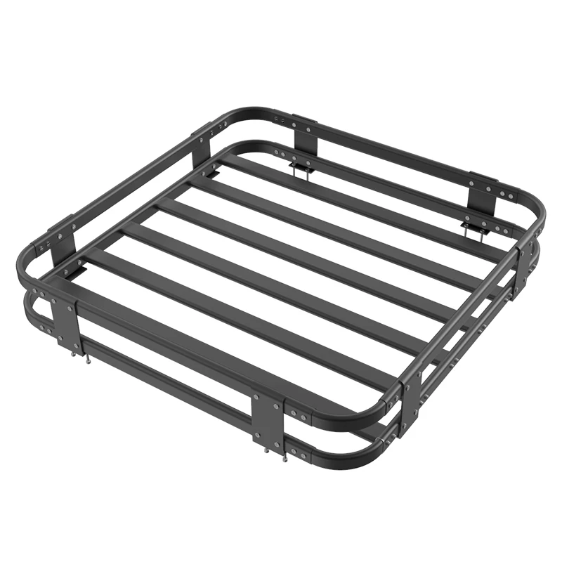 

Customizable Outdoor Aluminum Rack Thickened Load Caravan Motorhome Camper Luggage Roof Rack
