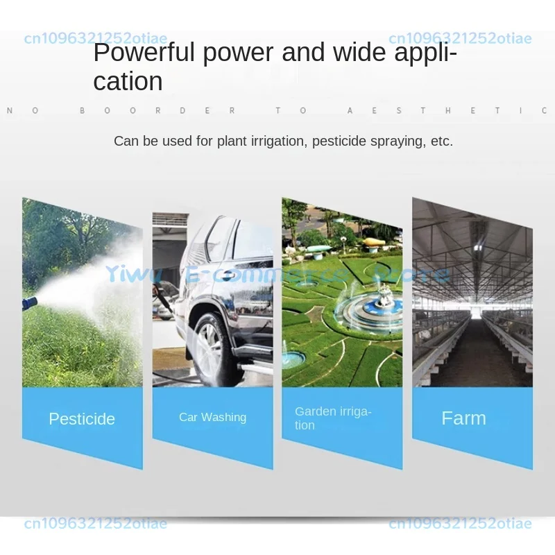 Household four-stroke electric coil sprayer 1100W new garden greenhouse rice agricultural 220V portable sprayer