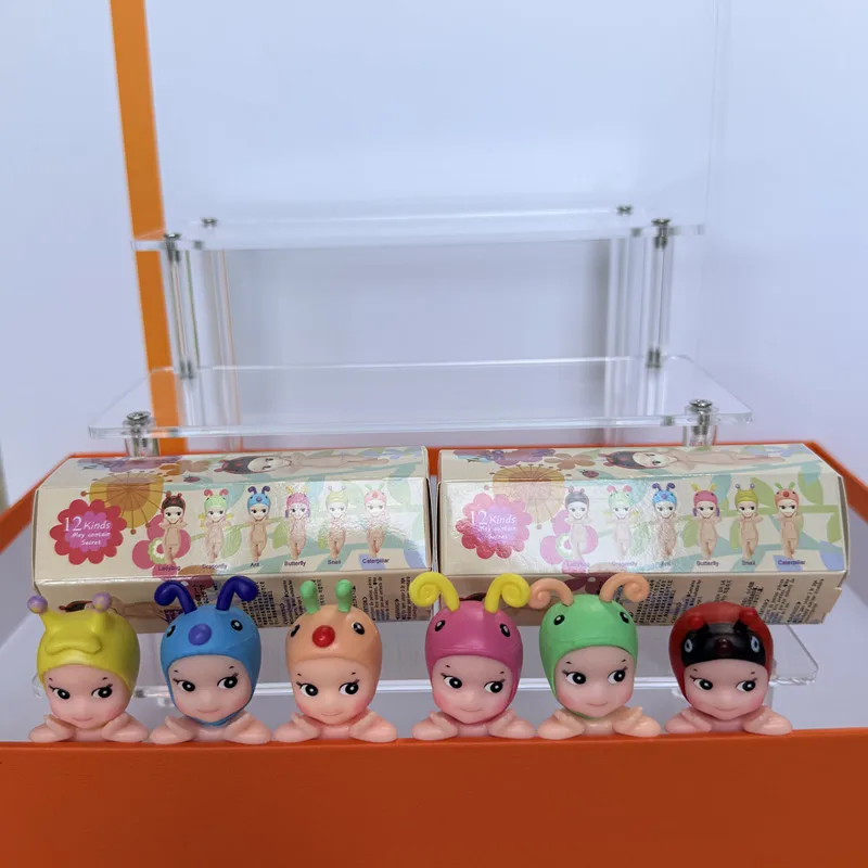 Mini Angel Bee Series Blind Box Toy – Desktop/Monitor Ornament, Anime Figure/Doll – Collectible, Birthday or Christmas Gift